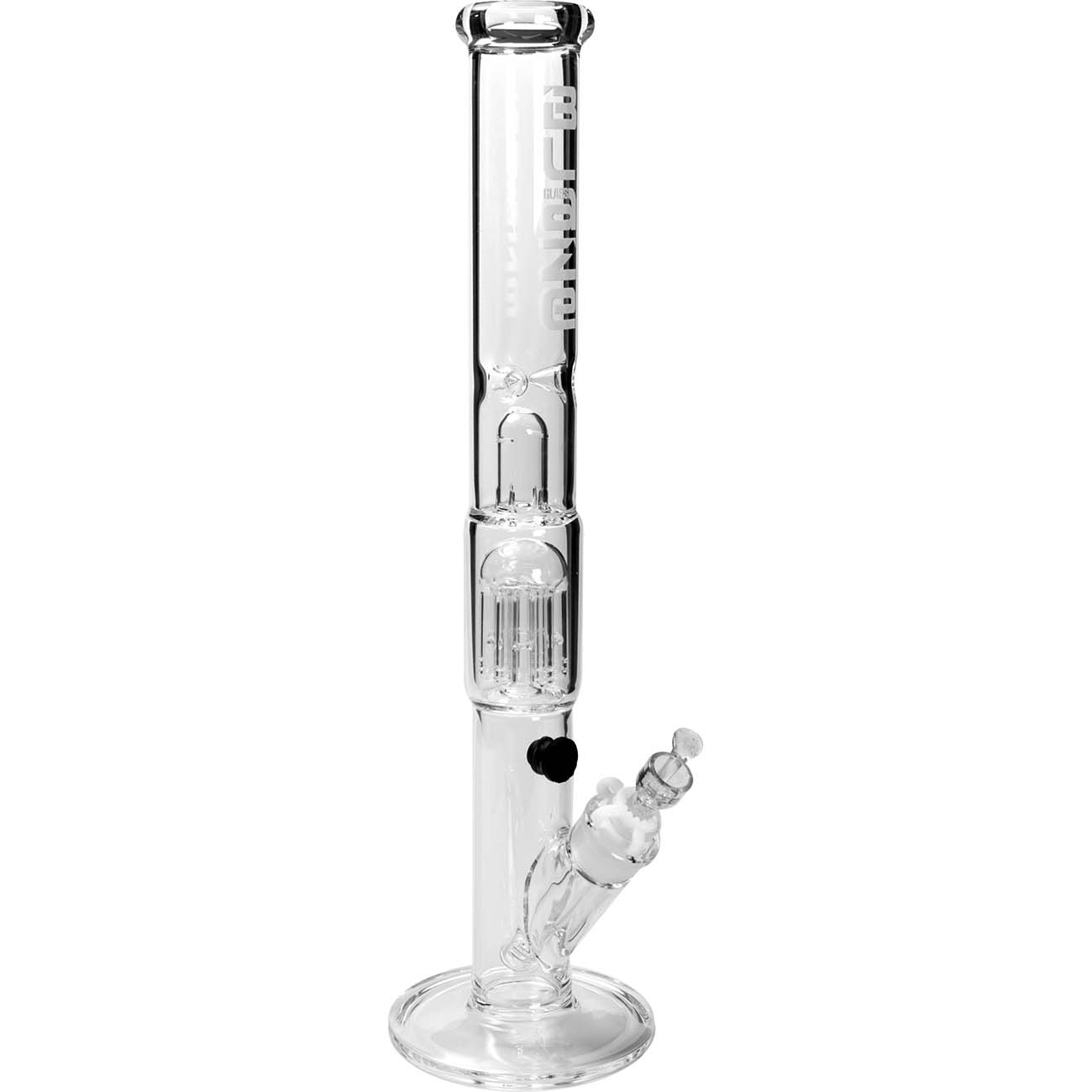 Blaze Cylinder Bong Ice 6-Arm Percolator Clear